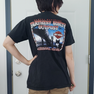 Harley Davidson Fairbanks‎ Alaska Tee
